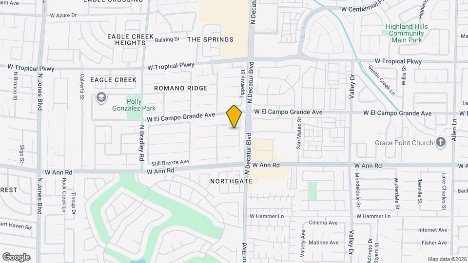 4830 Polar Lights Ct Map and Location Details