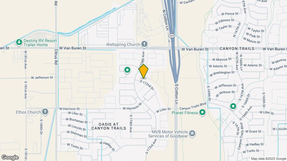 173 S 172nd Dr Map and Location Details