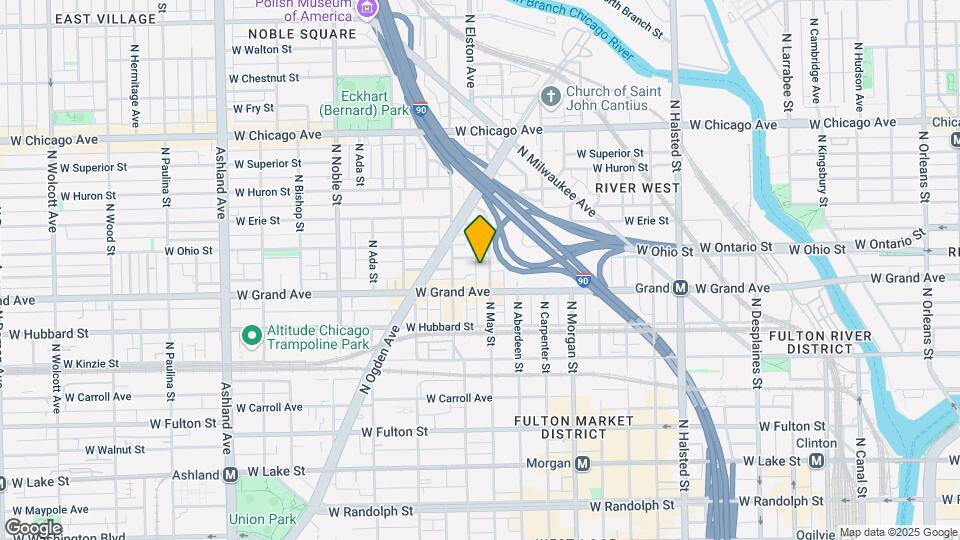 520 N May St Map and Location Details