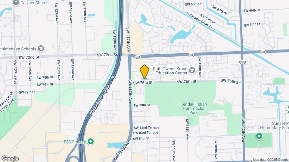 7461 SW 115th Ct Map and Location Details
