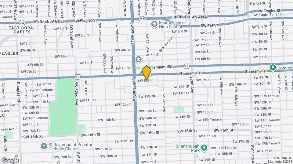 2506 SW 9th St Map and Location Details