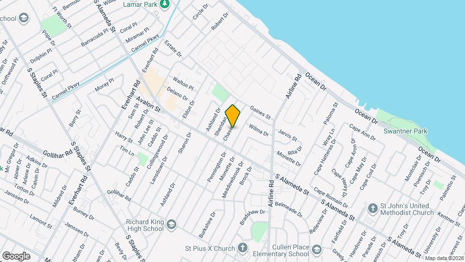 437 Chase Map and Location Details