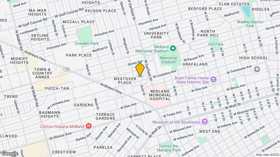 701 Kent St-Unit -B Map and Location Details
