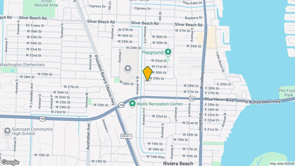 520 W 28th St Map and Location Details