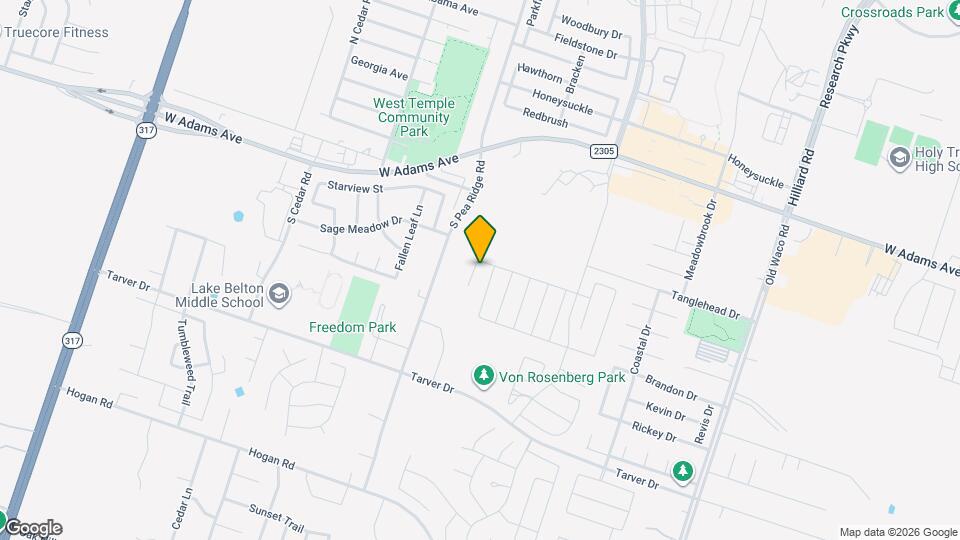 511 Big Oak Trl Map and Location Details