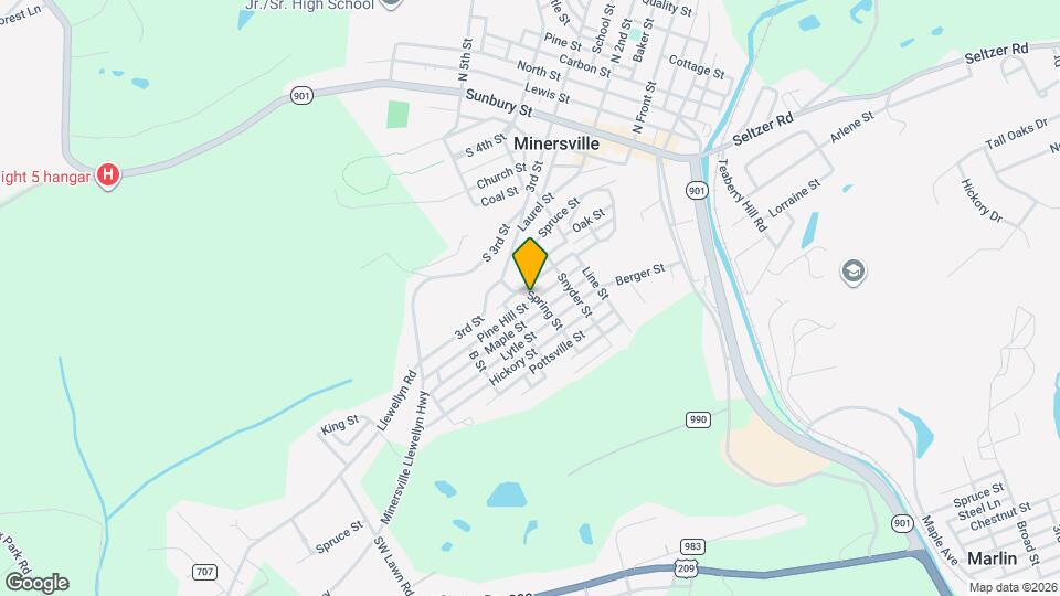 504-506 Pine Hill St Map and Location Details