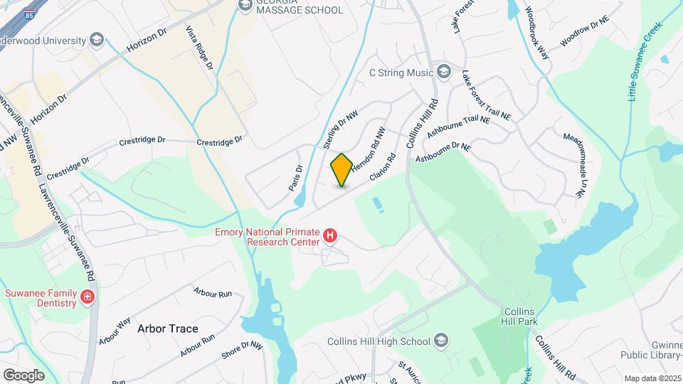 242 Clarion Rd Map and Location Details