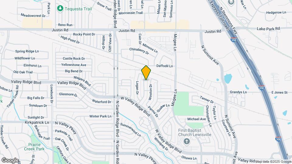 1261 McMahan Dr Map and Location Details