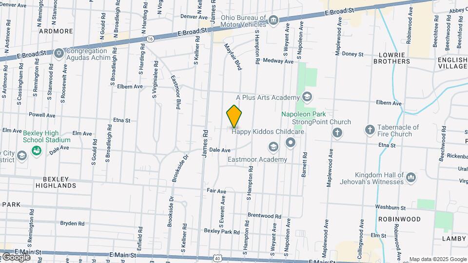 335 Mayfair Blvd-Unit -337 Mayfair Blvd Map and Location Details