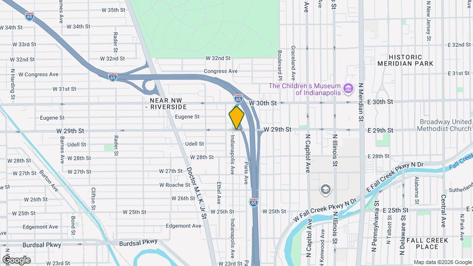 449 W 29th St Map and Location Details