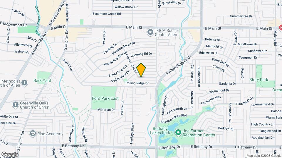 810 Grassy Glen Dr Mapa y Detalles de la Ubicación