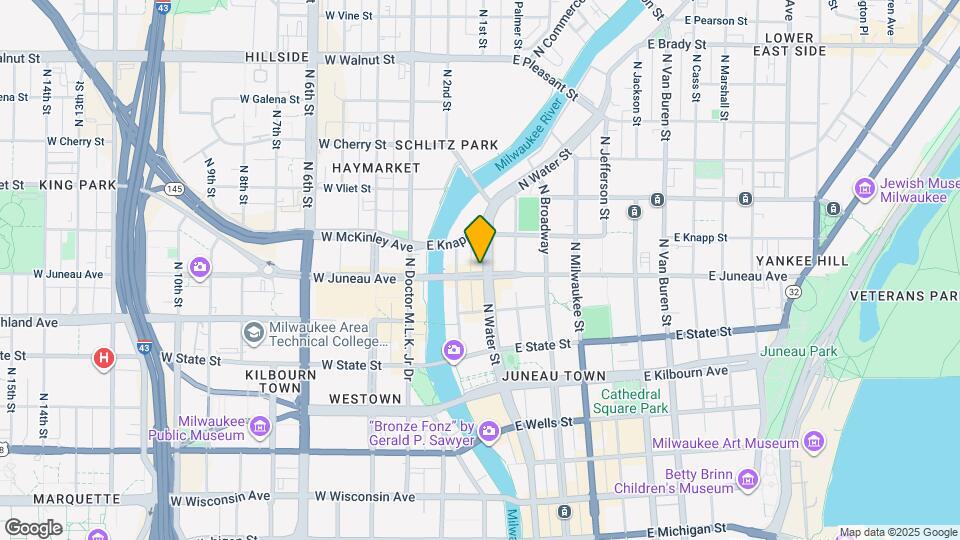 1207-1243 N Water St Map and Location Details