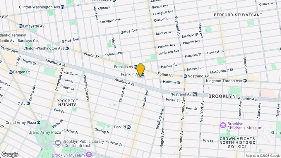 212 Lefferts Pl Map and Location Details
