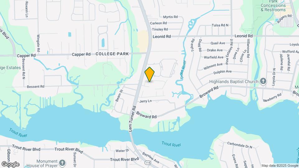 2963 Bessent Rd Map and Location Details