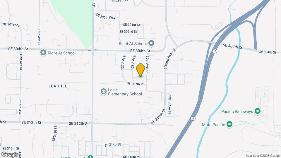 12823 SE 306th Pl Mapa y Detalles de la Ubicación