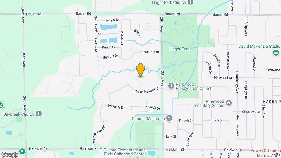 8008 Green Meadow Ct Map and Location Details
