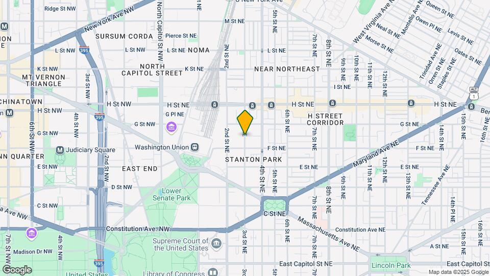 637 3rd St NE Map and Location Details
