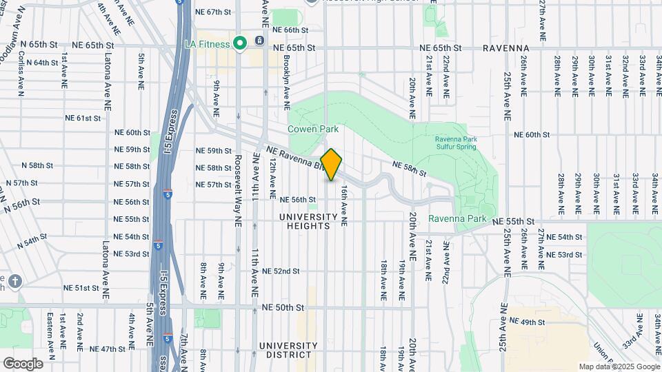 5616 15th Ave NE Map and Location Details