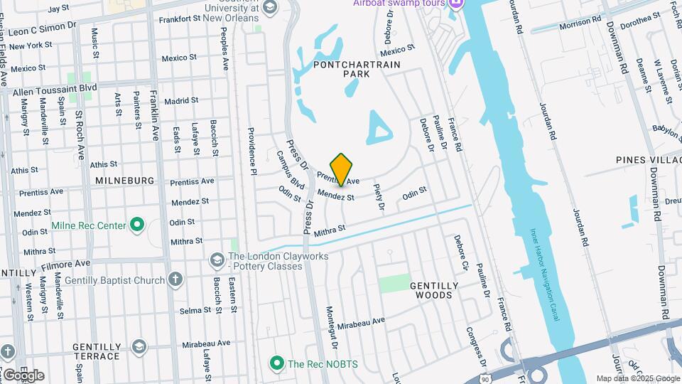 4323 Mendez St Map and Location Details