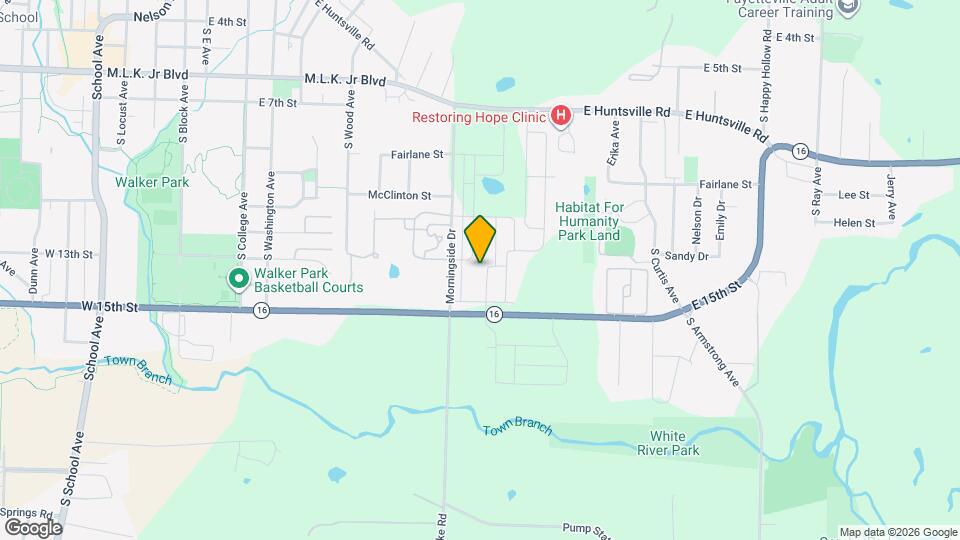 1311 S Scissortail Ln Map and Location Details