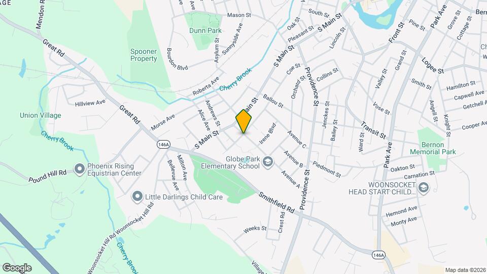 446 Coe St, Unit 3 Mapa y Detalles de la Ubicación