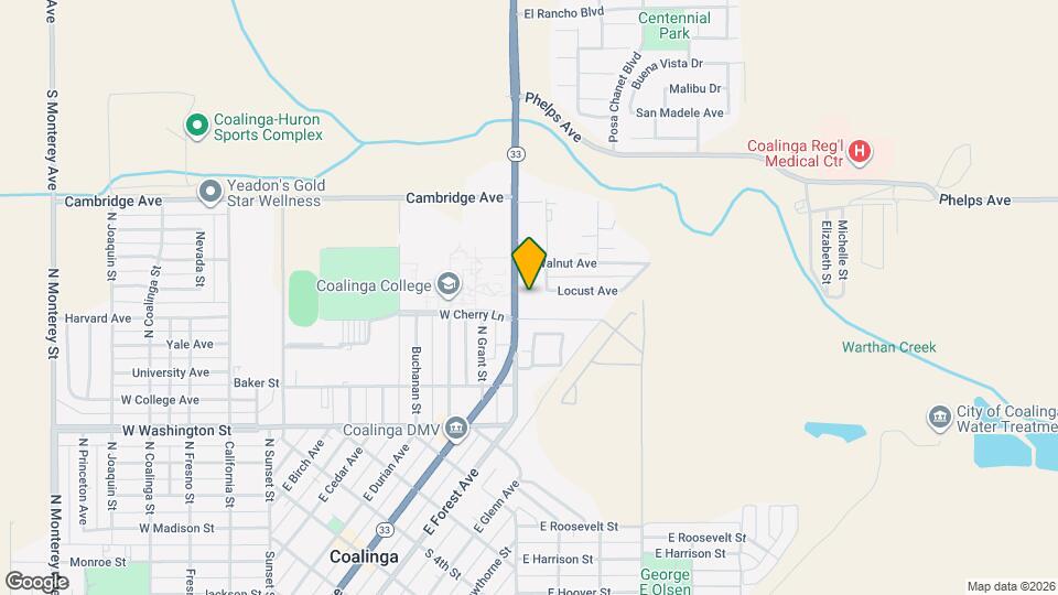 760 E Elm Ave Map and Location Details