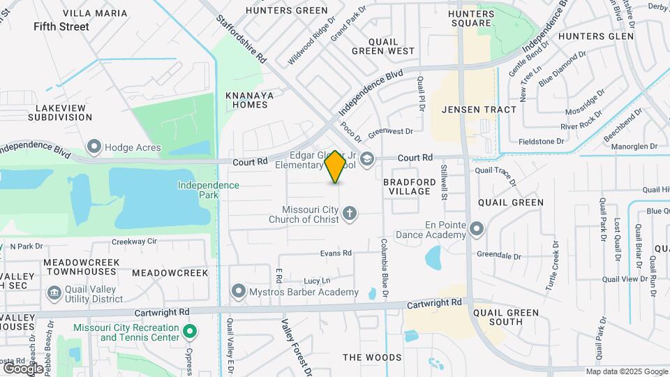 2546 Bedrock Ln Map and Location Details