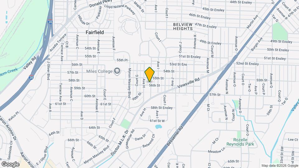 5520 Court H Map and Location Details