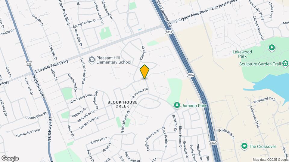 1112 Chardonnay Crossing Map and Location Details