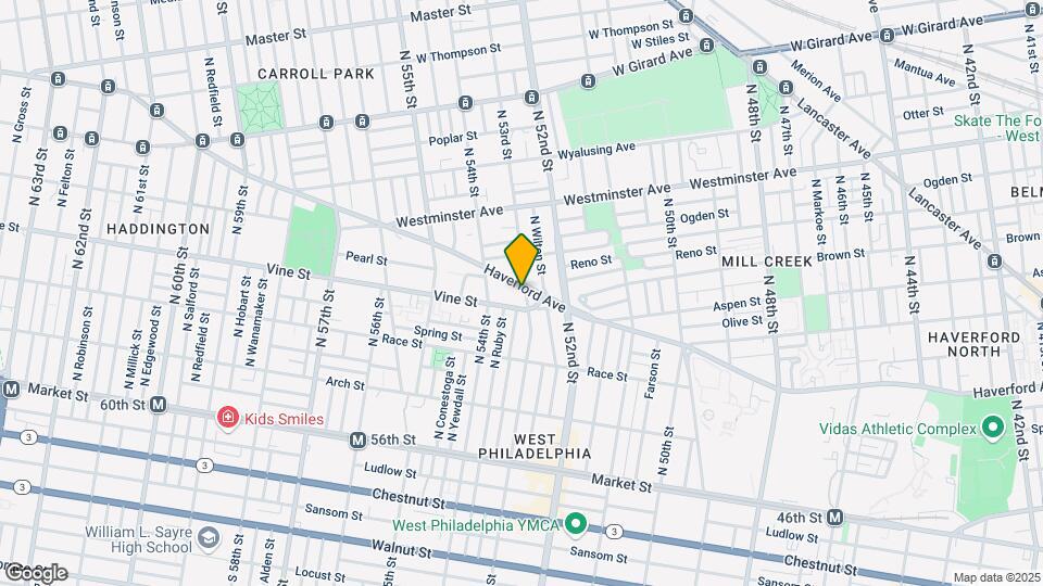 5300-2-3M-2 Haverford Ave Map and Location Details