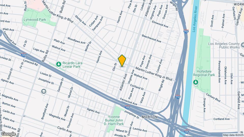 4331 Walnut Ave-Unit -C Map and Location Details