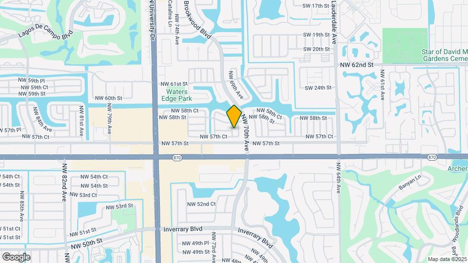 5714 NW 71st Ave Mapa y Detalles de la Ubicación