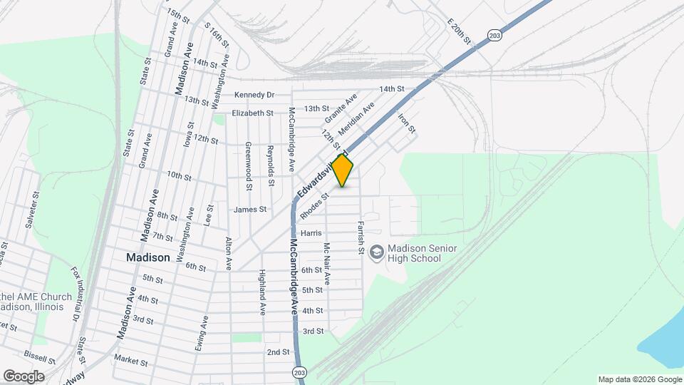 2017 McCasland Ave Mapa y Detalles de la Ubicación