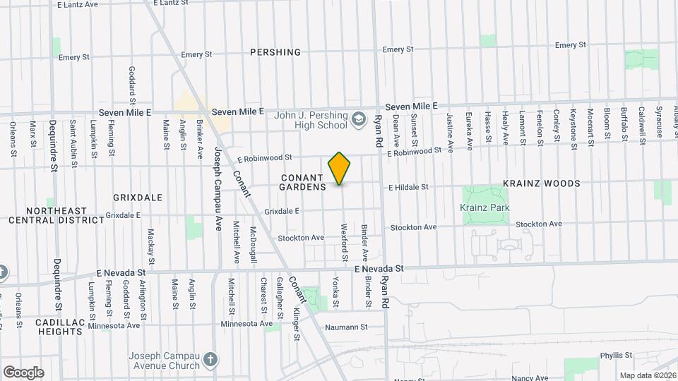 18557 Wexford St Map and Location Details