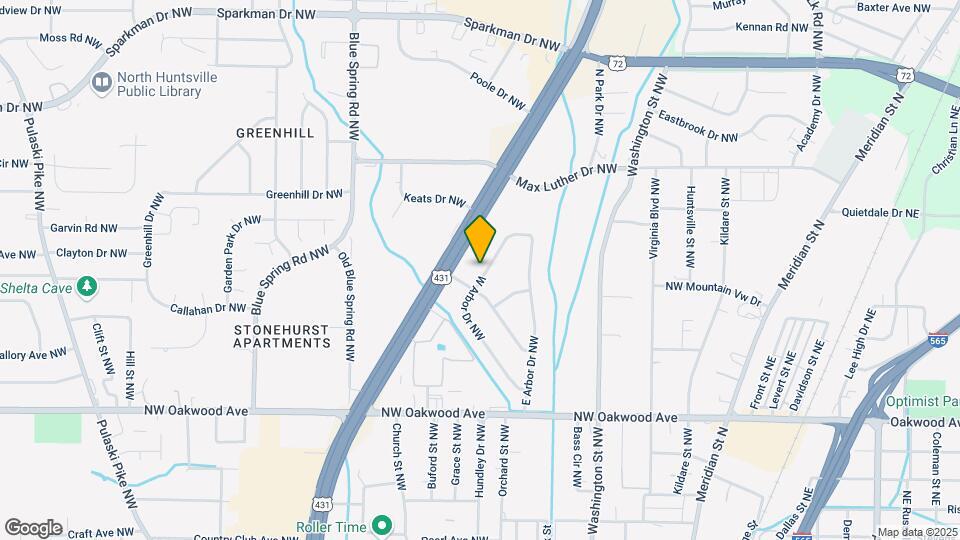 805 W Arbor Dr NW Map and Location Details