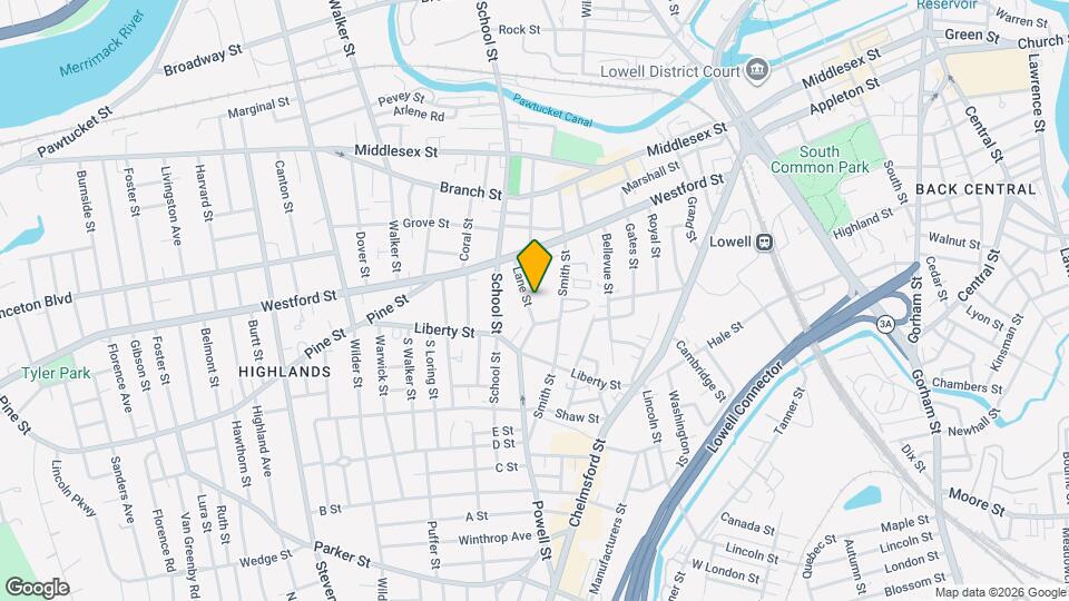 46 Lane St Map and Location Details