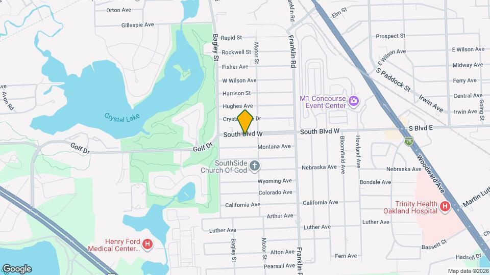 353 South Blvd W Map and Location Details