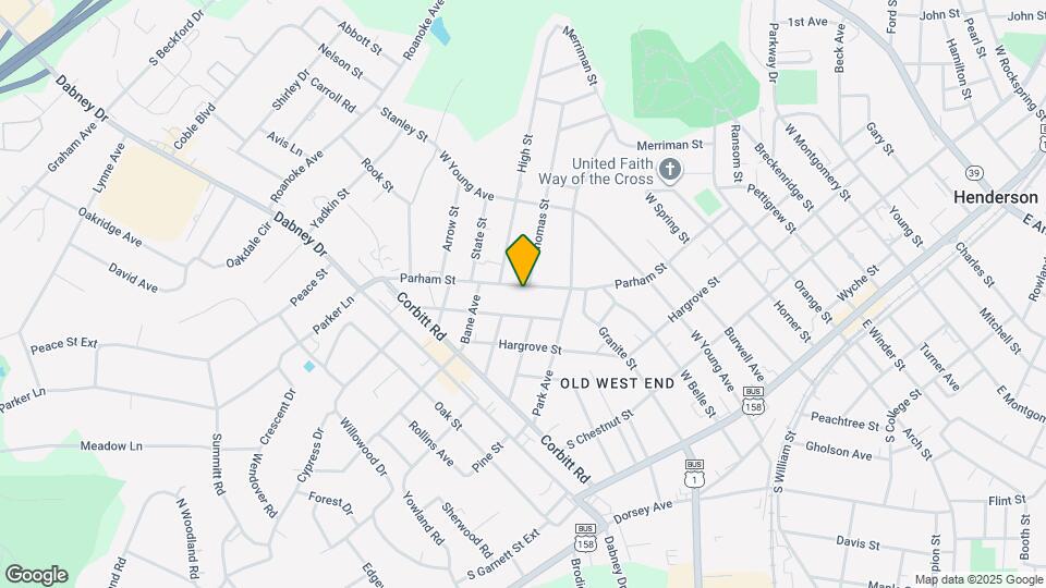 1211 Parham St Map and Location Details