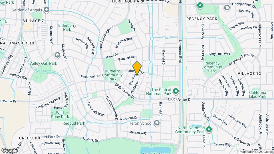 5438 Birk Way Map and Location Details