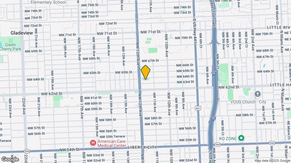 1165 NW 63rd St Map and Location Details
