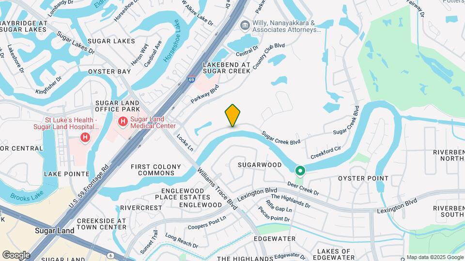 1443 Sugar Creek Blvd Map and Location Details