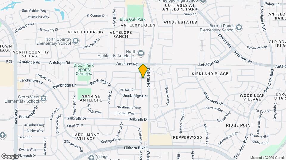 4249 Worthington Dr Map and Location Details