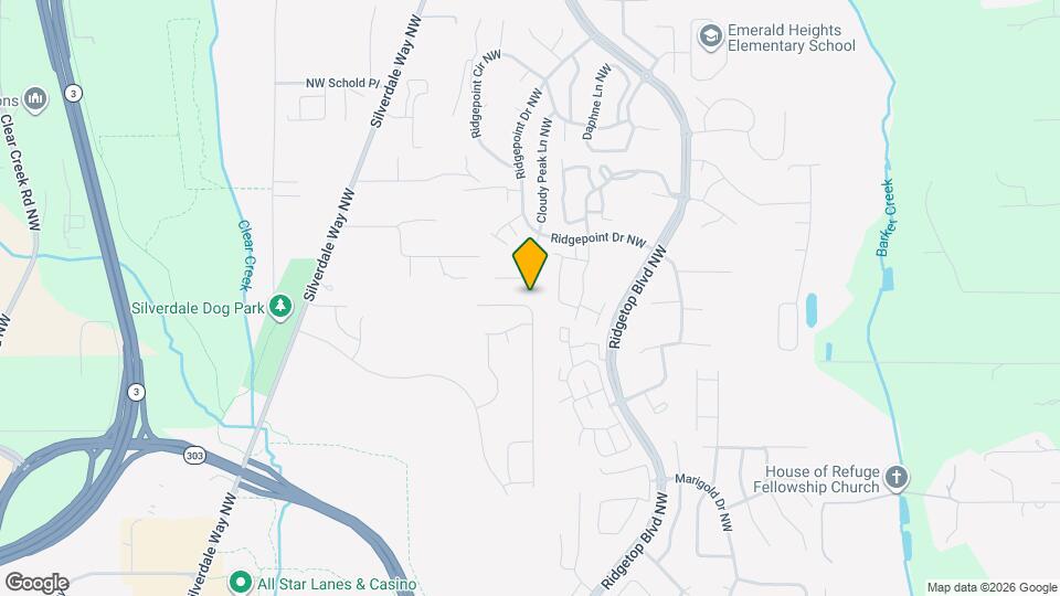 2108 NW Rustling Fir Ln Map and Location Details