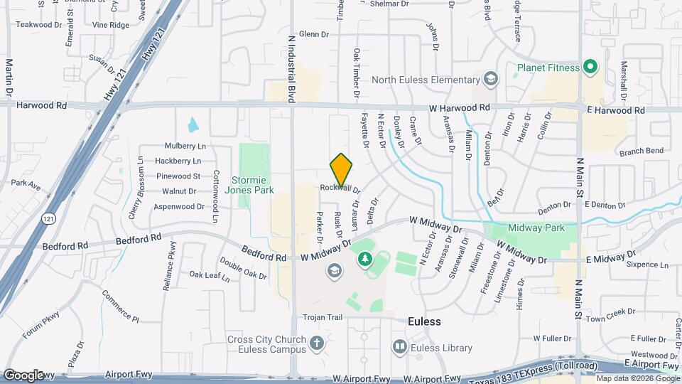 901 Rockwall Dr Map and Location Details