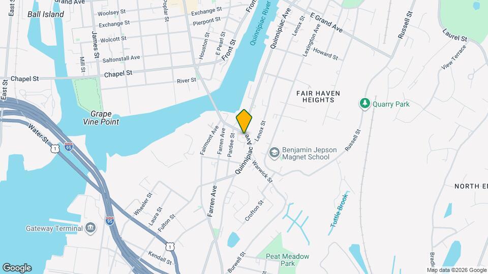 336 Quinnipiac Ave, Unit C Mapa y Detalles de la Ubicación
