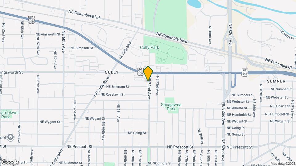 5303 NE 72nd Ave. Map and Location Details