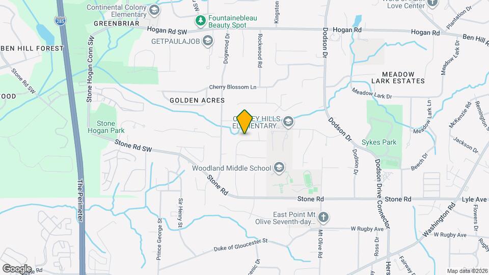 2909 Briarwood Blvd Map and Location Details
