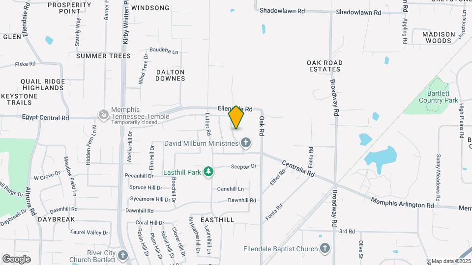 7057 Catalpa Hill Cove Map and Location Details