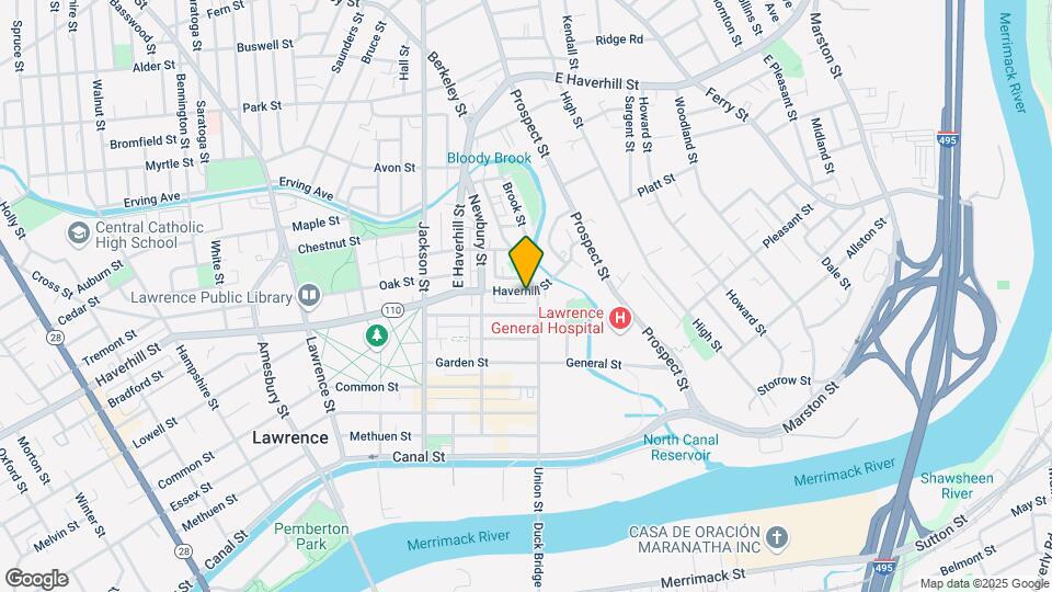 54 Haverhill St Mapa y Detalles de la Ubicación