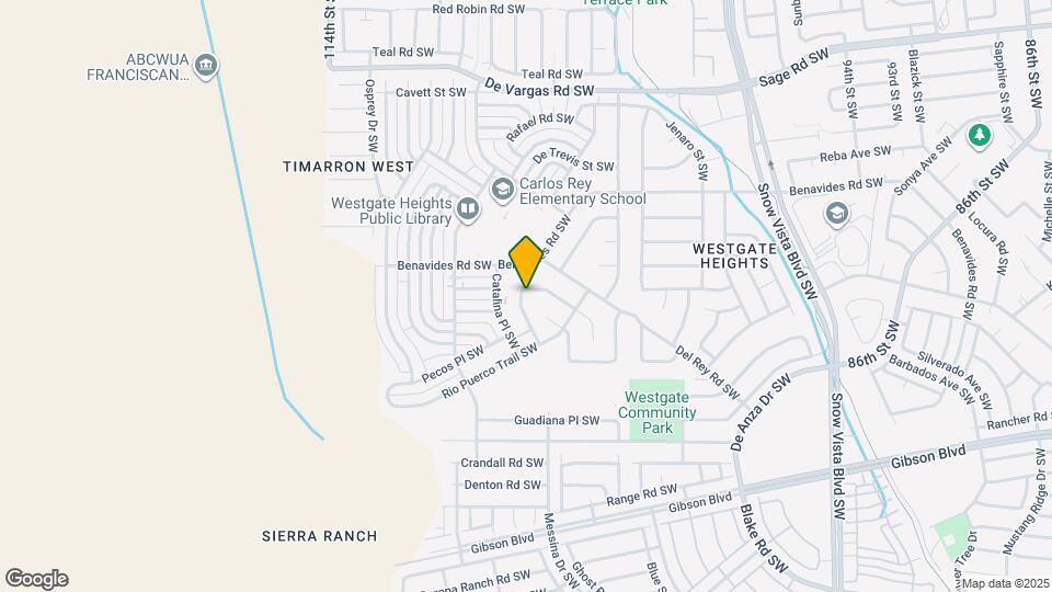 1700 Gschwind Pl SW Map and Location Details